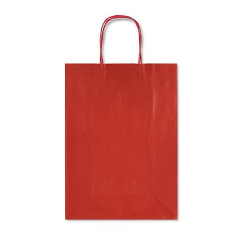 Sacchetti da regalo Rex-Sadoch Allegra tinta unita Dark 36x12x41 cm rosso conf. da 25 - SDF36-551